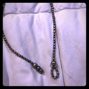 Blue/ Gray Pearl necklace